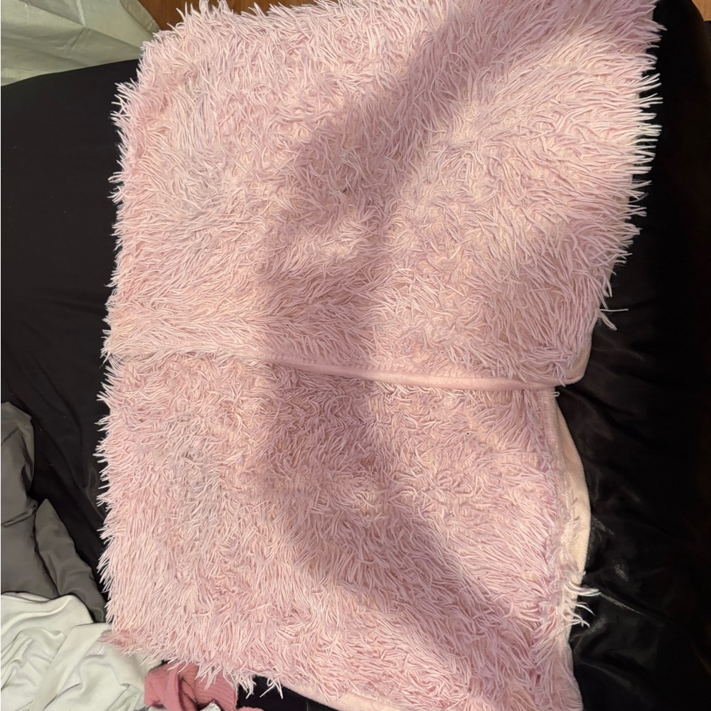 Fluffy Pink pillow Covers
